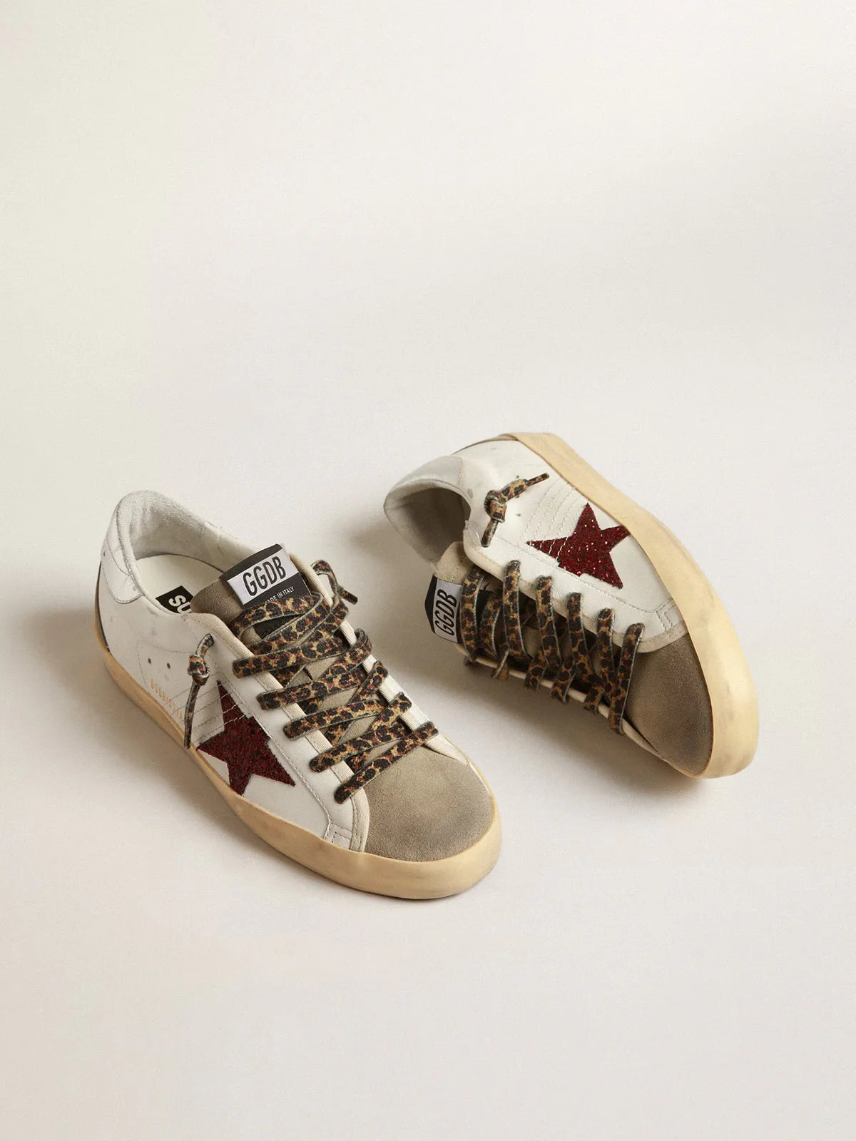 Superstars pailletée rosée