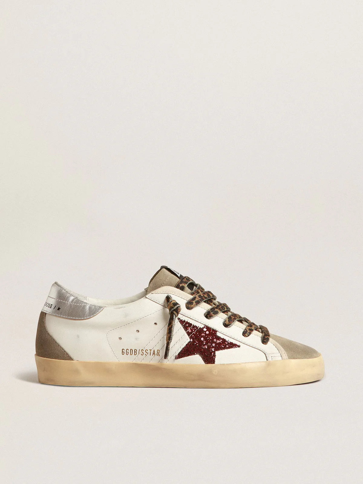 Superstars pailletée rosée