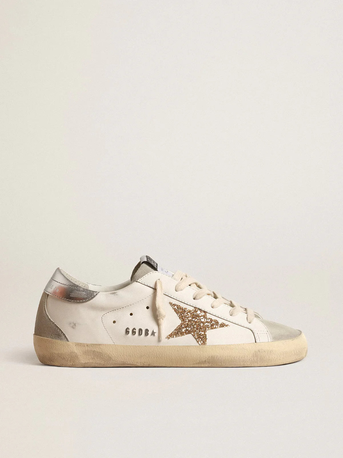 Superstars pailletée dorée